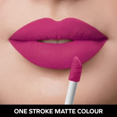 ADJD LONG WEAR MATTE FINISH & KISS PROOF WATERPROOF LIPSTICK(PINK, 6 ml)