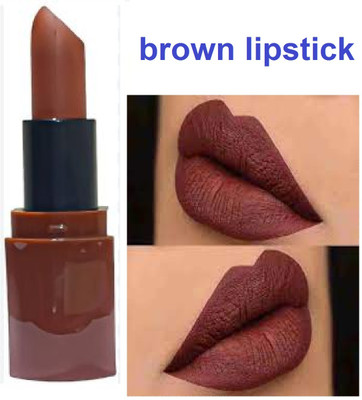 Luipui brown matte finish look pack of 1 waterproof and awesome(brown, 6 g)