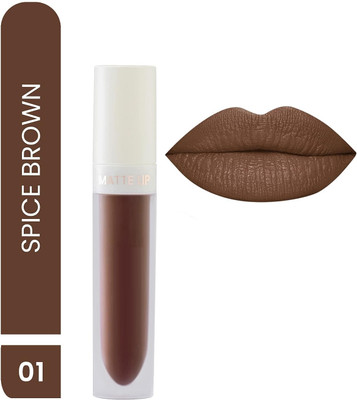 Yuency Matte Finish, Non-Sticky and Non-Drying, Liquid Matte(BROWN, 4.5 ml)
