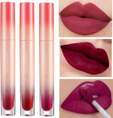 ADJD Kissproof pigmented matte liquid Lightweight Lipstick(02-15-16)(MULTI COLOR, 6 g)