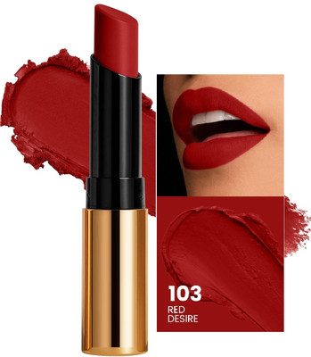 EVERERIN Velvet Shot Non Transfer Lipstick, 24 Hour Long Lasting103 Lip Stain(3.6 ml)