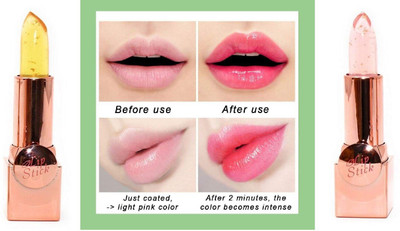 BLUEMERMAID Color Change Waterproof & Long Lasting Gel Lipstick pack of 2(MULTICOLOR, 7.2 g)