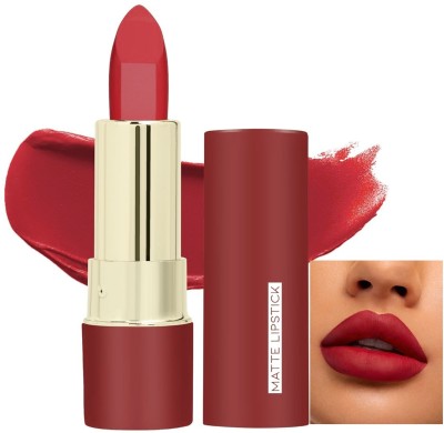 Yuency Lip Crayon Lipstick Matte Finish for Women, Contains Vitamin E(Rich Red, 5 g)