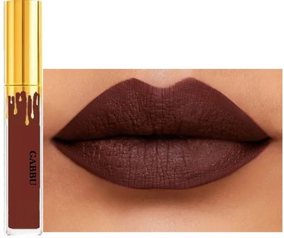 GABBU Liquid Matte Lipstick brown(BROWN, 5 ml)