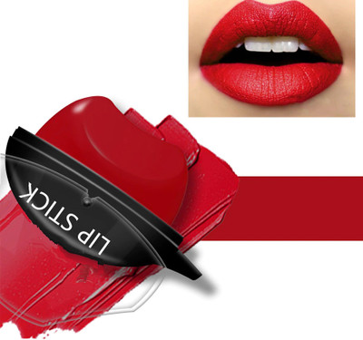 ADJD Lip shpae red colour Design Matte Moisturising(red, 10 g)