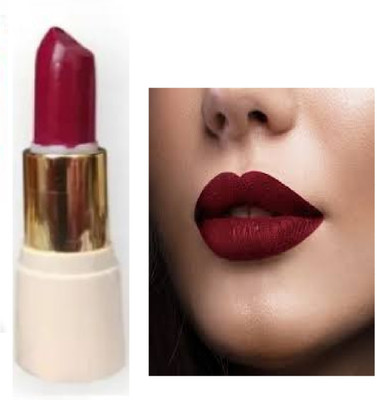 Luipui maroon matte lipstick waterproof and awesome(maroon, 6 g)