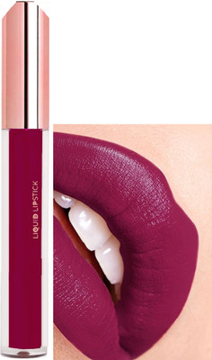 ADJD Transfer Proof Kiss proof Matte Liquid Lipstick Magenta(Magenta, 3 ml)