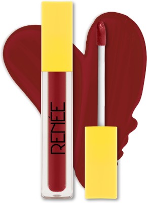 Renee Everyday Matte Liquid Lipstick, Smudge & Transfer-Proof, Skincare Infused Makeup(Flame, 5 ml)