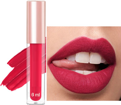 ADJD Velvet matte Non tansfer Smudge Proof Longlasting liquid Face plam(Face plam, 6 ml)