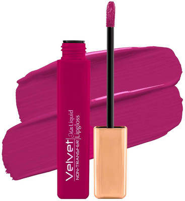 GFSU - GO FOR SOMETHING UNIQUE New Non Transfer Waterproof Long Lasting Matte Liquid Lipstick(angel purple, 6 ml)