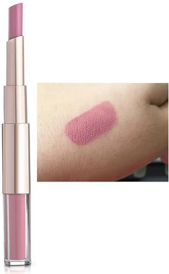 Arcanuy Matte liquid and 2 in 1 light pink color lipstick(light pink, 12 ml)