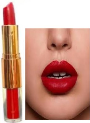 Luipui awesome best 2 in 1 red matte finish lipstick waterproof pack of 1(red, 6 g)