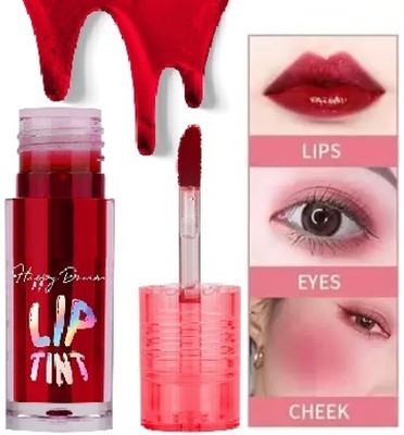 Yuency Korean Style Liquid Lip And Cheek Tint With Rose Fragrance Cheek Blush For Women(Cherry Bliss, 3.7 ml)