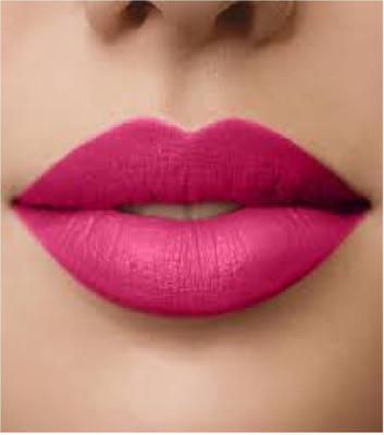 Luipui pink 2 in 1 crayon + liquid matte lipstick best beautiful lips(pink, 6 g)