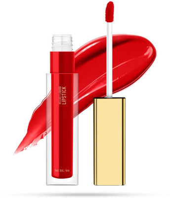 REIMICHI Intensely pigmented and full coverage liquid lipstick(APPLE RED, 4 ml)