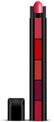 kHUDAt Red Edition 5in1 Beauty Lipstick (Multicolor, 7.5 g)(Red, 7.5 g)