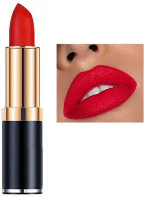 Latixmat Smudge-Proof Matte Finish water poof & long lasting lipstick(RED, 3.5 g)