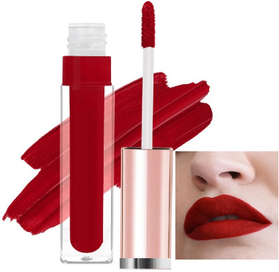 REIMICHI t Liquid Matte Lipstick,Transferproof & Enriched(red, 8 ml)