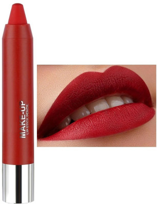 Wonholli Smooth Matte Crayon Lipstick(Red, 3.6 g)