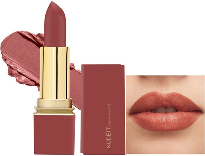 DARVING Weightless Matte Hydrating Lipstick with Almond Oil(BROWN, 3.6 g)