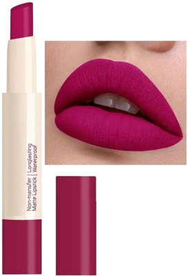 FLORERO Non-Drying Transfer-proof Matte Lipstick Long-Lasting(magenta pink, 7 g)