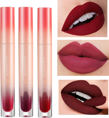 ADJD Kissproof pigmented matte liquid Lightweight Lipstick(03-24-25)(MULTI COLOR, 6 g)