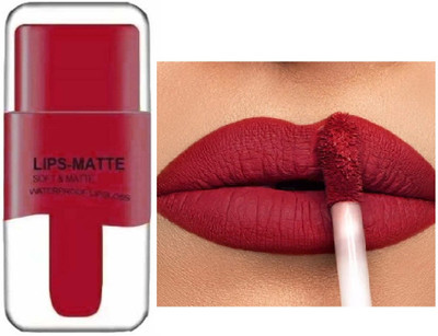 manasona PROFESSIONAL ULTRA SMOOTH LIQUID MATTE LIPSTICK(ROSE RED, 3.5 ml)
