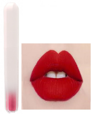 Luipui waterproof best red liquid matte finish lipstick pack of 1(red, 6 ml)