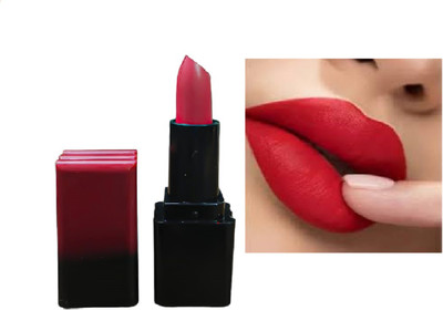 Luipui SOFT LONG LASTING RED COLOR MATTE LIPSTICK PACK OF 1(RED, 7 g)