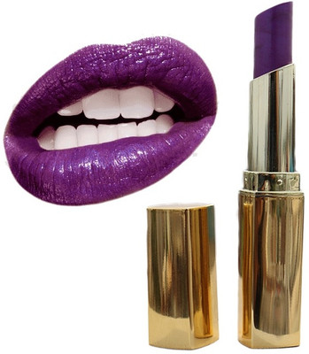 SEUNG Highly Pigmented Purple Lipstick, One Swipe Color for Bold Lips(PURPLE, 3.6 g)