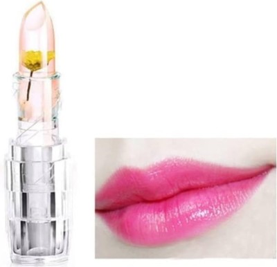 GFSU - GO FOR SOMETHING UNIQUE Magic Jelly Flower Lipstick Temperature Changing(Pink, 3.6 g)