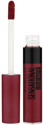 MAYBELLINE NEW YORK Sensational Liquid Matte Lipstick(02 Soft Wine, 7 ml)
