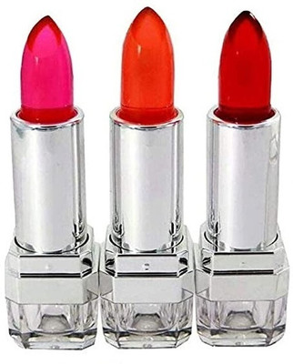 Luster Shine Long Lasting Color Changing Gel Lipstick(Multicolor, 11.4 g)
