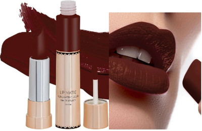 DARVING High Defination Long-lasting 2 in 1 Waterproof Smudge proof Liquid(coffee, 8 g)