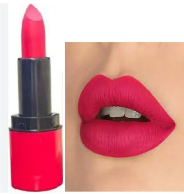 Luipui amazing pink matte lipstick matte look lips waterproof(pink, 6 g)