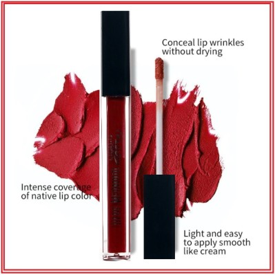 BLUEMERMAID NEW SEDUCTIVE LIPS LIQUID LIPSTICK FOR BOLD LOOK(RED, 6 ml)