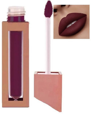 GABBU Water Proof Long Lasting Liquid Matte Lipstick(deep maroon, 8 ml)