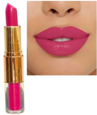 Luipui beautiful pink matte look lipstick waterproof awesome(pink, 6 g)