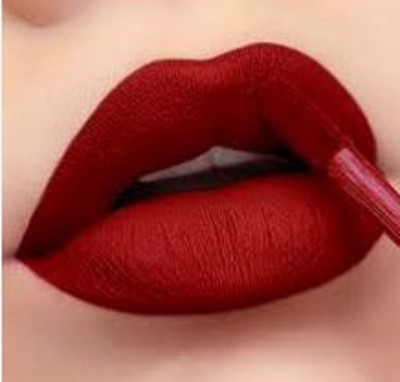 Luipui Trending long lasting Matte Crush red Lipstick pack of 5(RED, 25 ml)