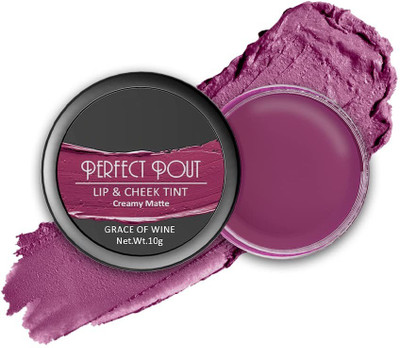 MYEONG Must Have Everyday Lip And Cheek Tint Lipstick(Grace of purple, 10 g)