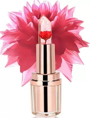 EVERERIN New flower jelly lipstick set of 1 color Temperature Change Moisturizer1(green, 3.6 g)