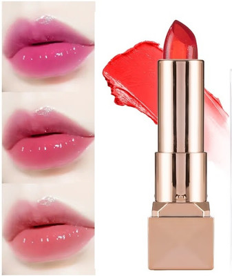 SEUNG Color Change Gel Lipstick | Moisturising | Glossy Finish(Pink, 3.6 ml)