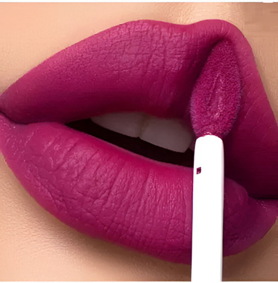 DARYUE Transfer Waterproof Matte Liquid Lipstick Dark pink(dark Pink, 5 ml)