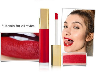 GABBU ULTRA MATTE BOLD SMOOTH LIP COLOR LIPSTICK(RED, 6 ml)