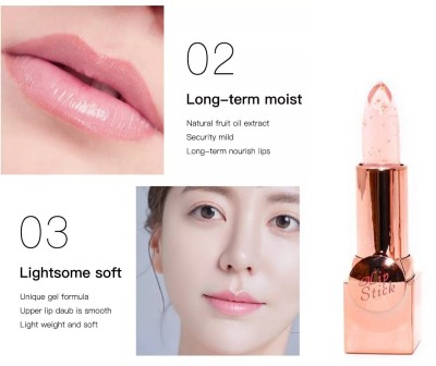 SEUNG Pink Colour Change gel Lipstick(MULTICOLOR, 3.6 ml)