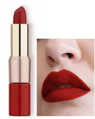 Luipui beautiful red matte look lipstick pack of 1(red, 6 g)