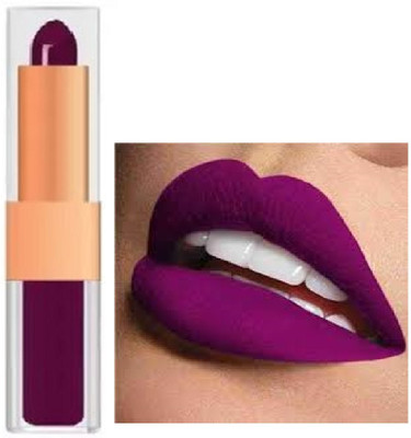 Luipui BEST LATEST PURPLE MATTE LIPSTICK PACK OF 1 TRENDING WATERPROOF(purple, 6 g)