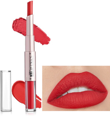 ADJD 2 IN 1 LIPSTICK MATTE LIQUID LIPSTICK CRAYON WITH LIQUID LIPSTICK(BRIGHT RED, 12 g)