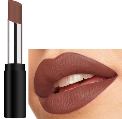 ADJD Matte Finish NonTransfer Lipstick Lightweight & Highly Pigmented Brown(Brown, 3.2 g)