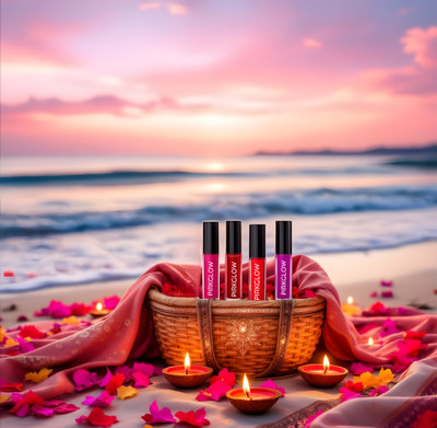 PIRKGLOW Red Reign Waterproof Liquid Lipstick(Classic Red, Fuchsia Pink, Cherry Red, Deep Burgundy, 16 ml)